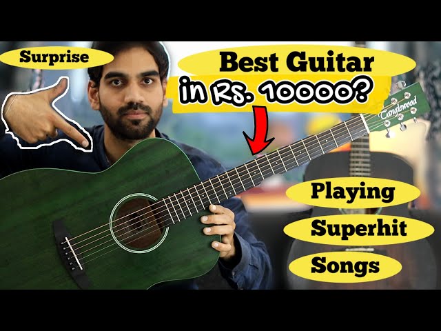 Best Guitar In Rs.10000 in India ? Playing Superhit Songs - Tanglewood Guitar Review - Aadat Chooloo class=