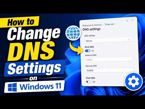 How to Change DNS Settings on Windows 11 (Google, Cloudflare & More)