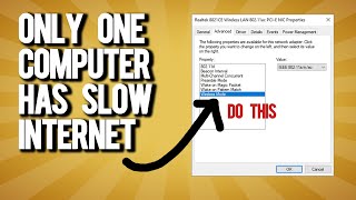 When only one computer has slow internet screenshot 1