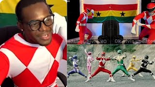 Can't Believe OK Elvis Joined The Power Rangers Team In Canada And Played The Role Of Red Ranger😱