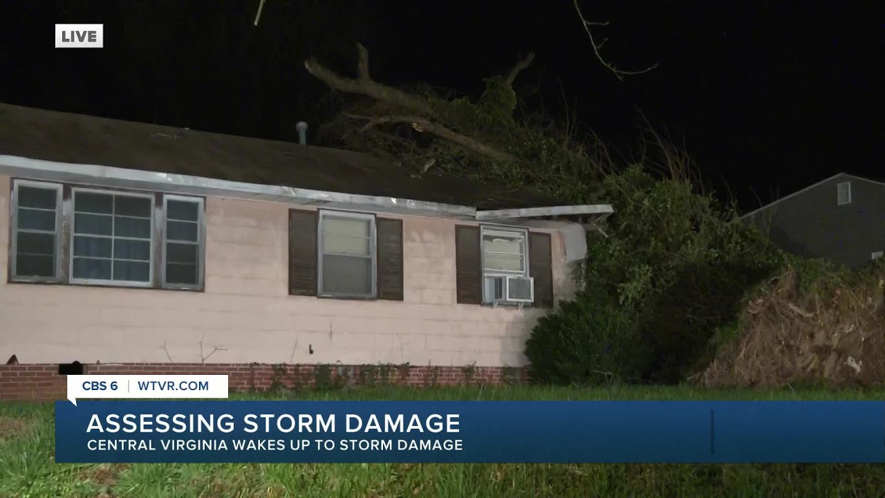 Severe storms knock out power to thousands - YouTube