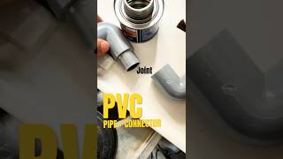 How to Joint PVC Pipe Connector - Quick & Easy Guide #pvcpipe #pvcfittings #fittings #plumbing