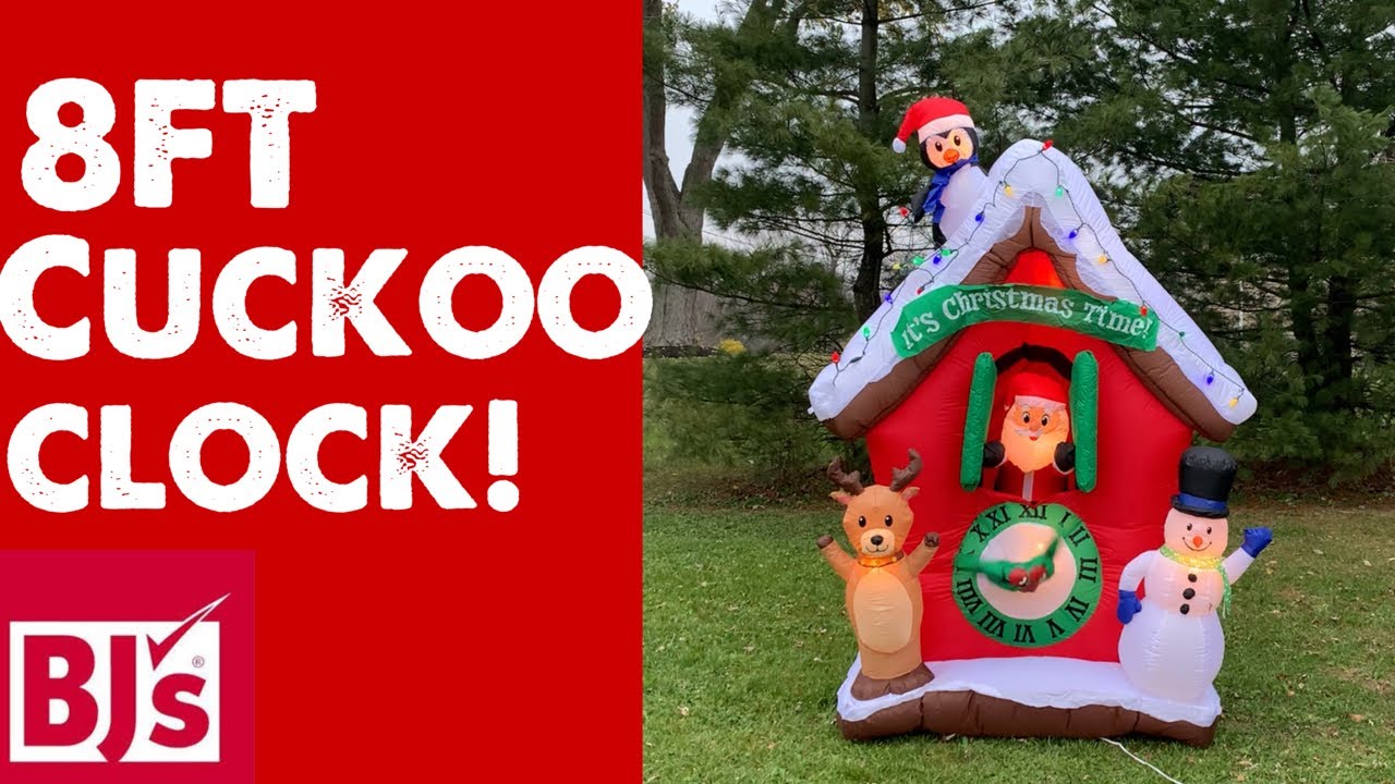 NEW FOR 2024 | Christmas Inflatable 8FT Cuckoo Clock! [4K] - YouTube