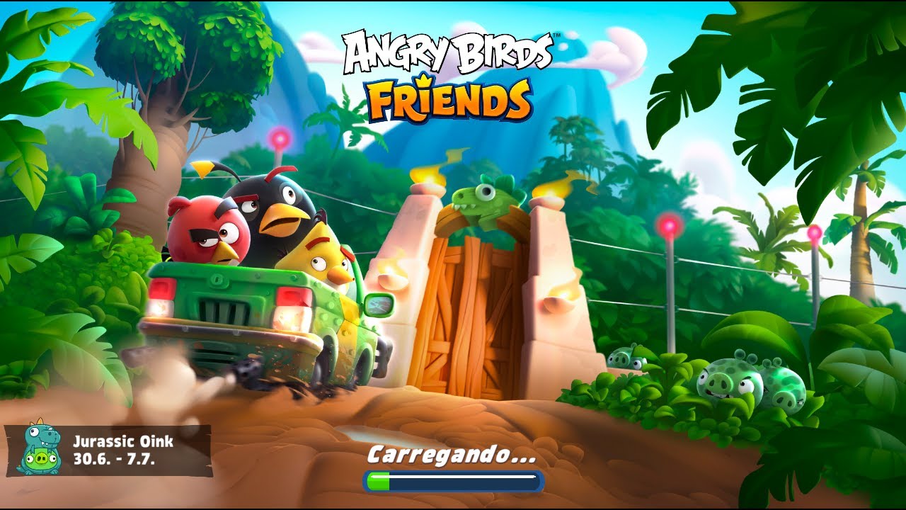 Angry Birds Friends (Tournament:Jurassic Oink)(05/July/2025)