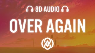Charly Black, Ne-Yo - Over Again (Lyrics) | 8D Audio 🎧