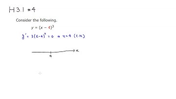 Example: How to Find Critical Numbers & Intervals of Inc/Dec of a Polynomial - M109 H3.1 #4 (F19)