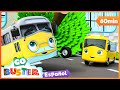 El Árbol de Navidad Más Grande 🎄 🚌 1 HORA de Go Buster en Español 🚌 Dibujos para niños con autobuses