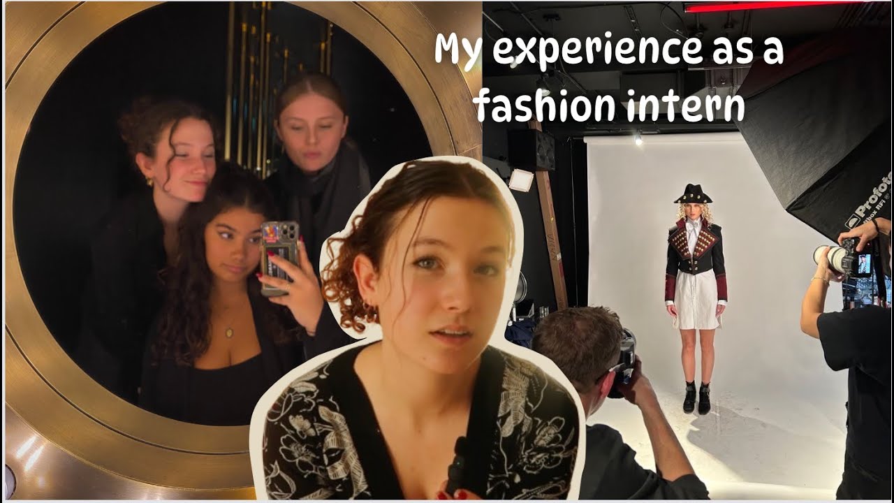 fashion internship in London | art student vlog | being a dresser on show day