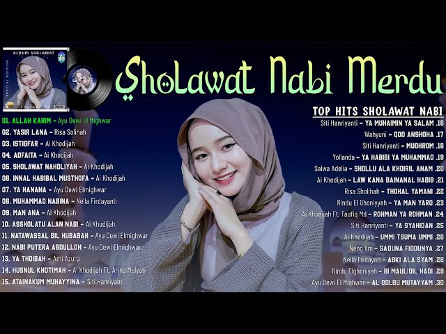 Full Album Sholawat Nabi Terbaru 2023 | Lagu Sholawat Terbaru 2023 - Allah Karim, Yasir Lana,- class=