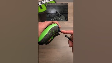 PS5 Mouse Click = Rapid Fire, Green And Black Custom Controller + TMR Joystick + 2 Paddles