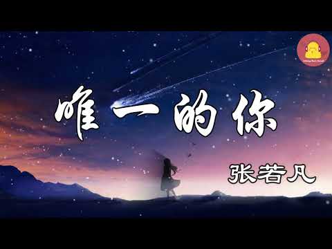 張若凡  - 唯一的你【動態歌詞】「能不能 再對我說說話快樂或悲傷 你淺淺的問候 我深深留下 」
