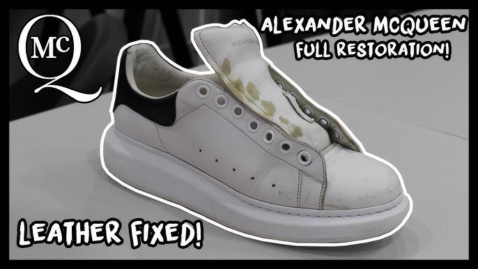 How $320 Alexander McQueen Sneakers Are Professionally Restored 