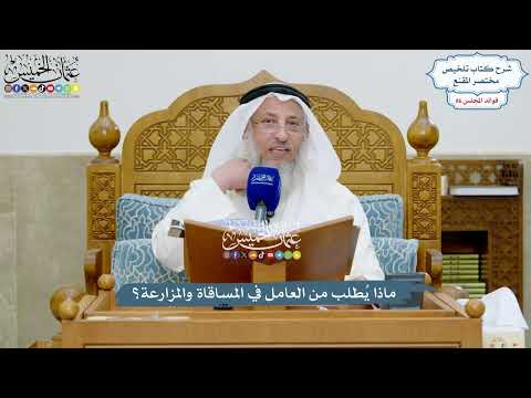 3964 - ماذا يُطلب من العامل في المساقاة والمزارعة؟ - عثمان الخميس