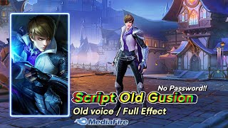 Script Old Gusion / Full Effect\u0026Voice / No Password