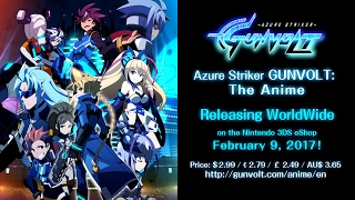 Azure Striker GUNVOLT: The Anime - Official English Release Trailer