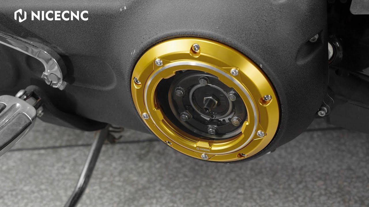 How to Install Transparent Twin Cam Derby Cover For Harley Street Glide 06-15 Road King 99-14