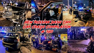 New Russian Dash Cam Car Crash Compilation # 180