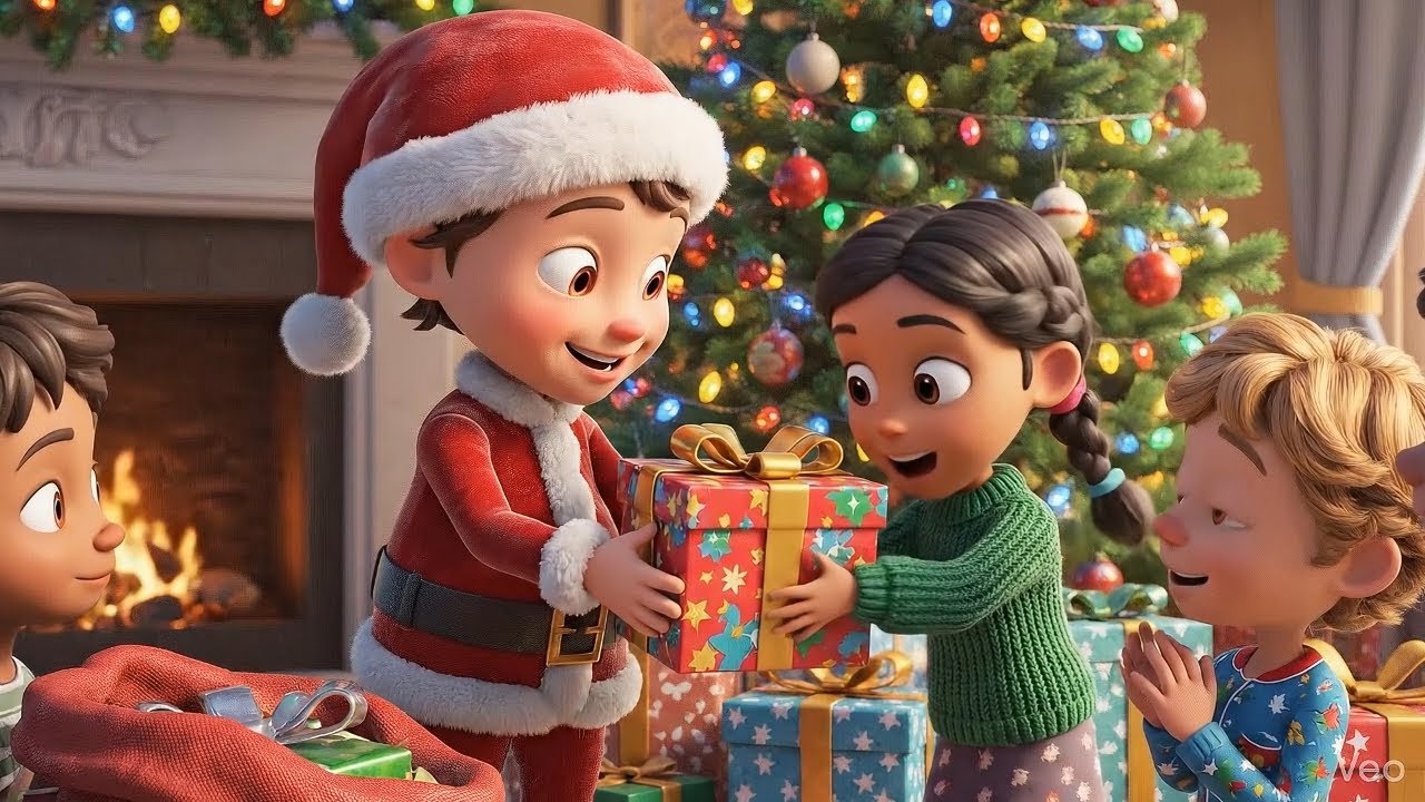 🎄 Christmas Time Is Here | Fun Christmas Song for Kids | Holiday Music ...