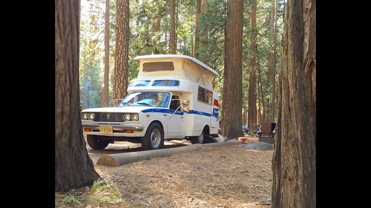 1977 Toyota Chinook Campervan Rv Pop Top Motor Home With Digital Nomad Tour