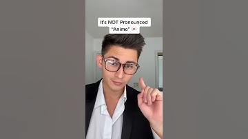How "Anime" Is ACTUALLY Pronounced