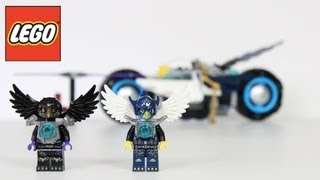 Lego Eglors Twin Bike Review, Unboxing, Time Lapse Build Legends Of Chima 70007