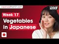 Talking about Vegetables in Japanese! | Learn Japanese Vocabulary (Week 17)