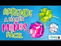 COMO HACER MOÑOS FACIL | TALLER DE MOÑOS | TUTORIAL DE MOÑOS | MOÑOS BÁSICOS | Amoroso Regalos