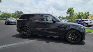 2024 Land Rover Range_Rover_Sport SV Edition One Obsidian Black FL Winter Park, Clermont, Sanfo...
