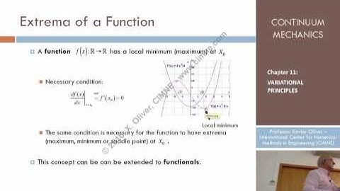 Continuum Mechanics - Ch 11 - Lecture 3 - Functionals