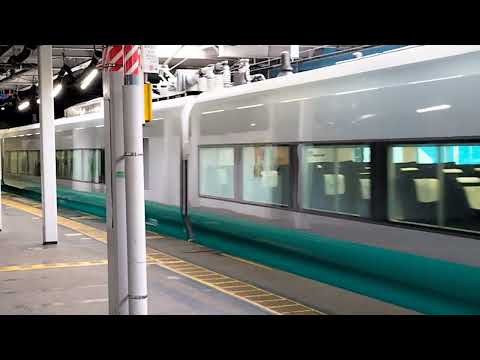 E657系水カツK17編成フレッシュひたち緑塗装品川駅発車