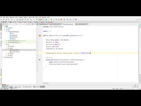 13 Lab API Declare Variable