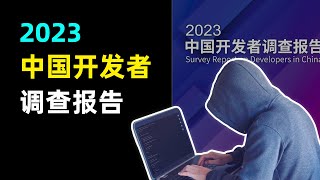 【行业】 2023中国开发者调查报告 | 程序员基本画像 | 年龄 | 收入 | 地域 | 行业 | 工作时长 | 工作状态 | 开发工具 | 如何看待AI