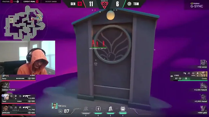 Sinatraa Reacts To TenZ Hard Carrying Sentinels Defeating