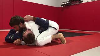 Knee Slice Pass from Half Guard