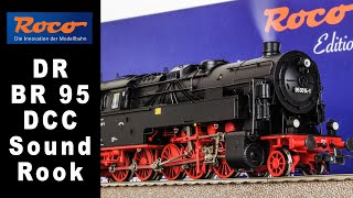 Roco 71096 DR Stoomlocomotief BR 95 DCC Sound + Dynamische Rook