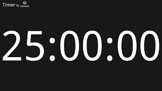 25 Hour Countdown Timer