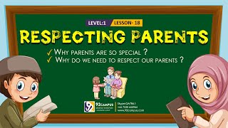 Respecting Parents || Basic Islamic Course For Kids || #92Campus screenshot 5