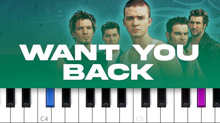I Want You Back Piano version - Piano performance video thumbnail