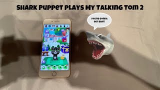 SB Movie: Shark Puppet plays My Talking Tom 2!
