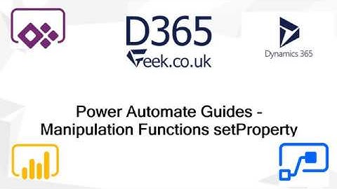 Power Automate Expressions How To: setProperty