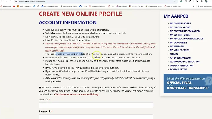 STEP-BY -STEP HOW TO SIGNUP FOR AANP EXAMS ( PMHNP, FNP,AGNP, ENP) BY DR. KEHINDE ELISHA 347-9016037