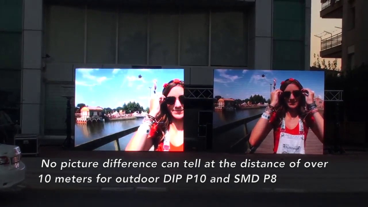 P10 DIP vs P8 SMD Picture Difference - Dual in-line Package - Surface Mounted Technology