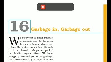 Class-6| NCERT | Subject- Science | Chapter- 16 ( Garbage in, Garbage out) Part-1