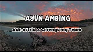 VIDEO LIRIK AYUN AMBING ADE ASTRID