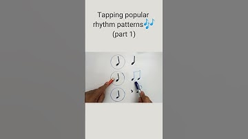Playing the most popular rhythm patterns in music🎶#part1