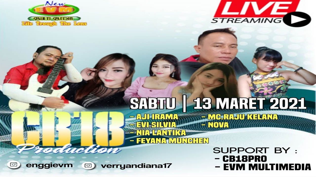 LIVE STREAMING CB18 PRO EDISI SABTU 13 MARET 2021 JURANGMANGU BARAT -TANGSEL