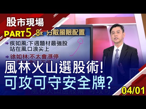 【風林火山選股法 站在獲利風口上!美國基建.電動車.殖利率股題材 精選8檔可攻可守潛力股 下波全力進擊?】20210401(第5/8段)股市現場*鄭明娟(林漢偉)