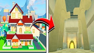 Secret Temple Room Hidden In The New House In Roblox Livetopia