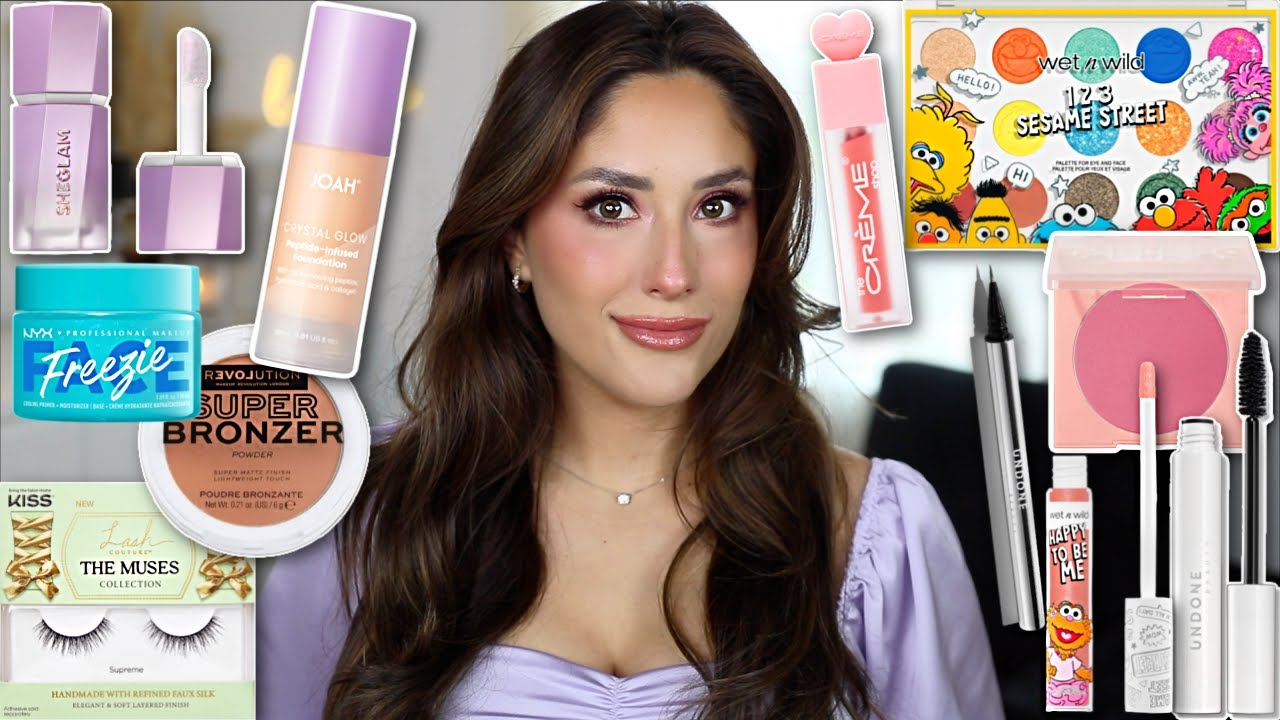 TESTING NEW DRUGSTORE MAKEUP | I am IMPRESSED...