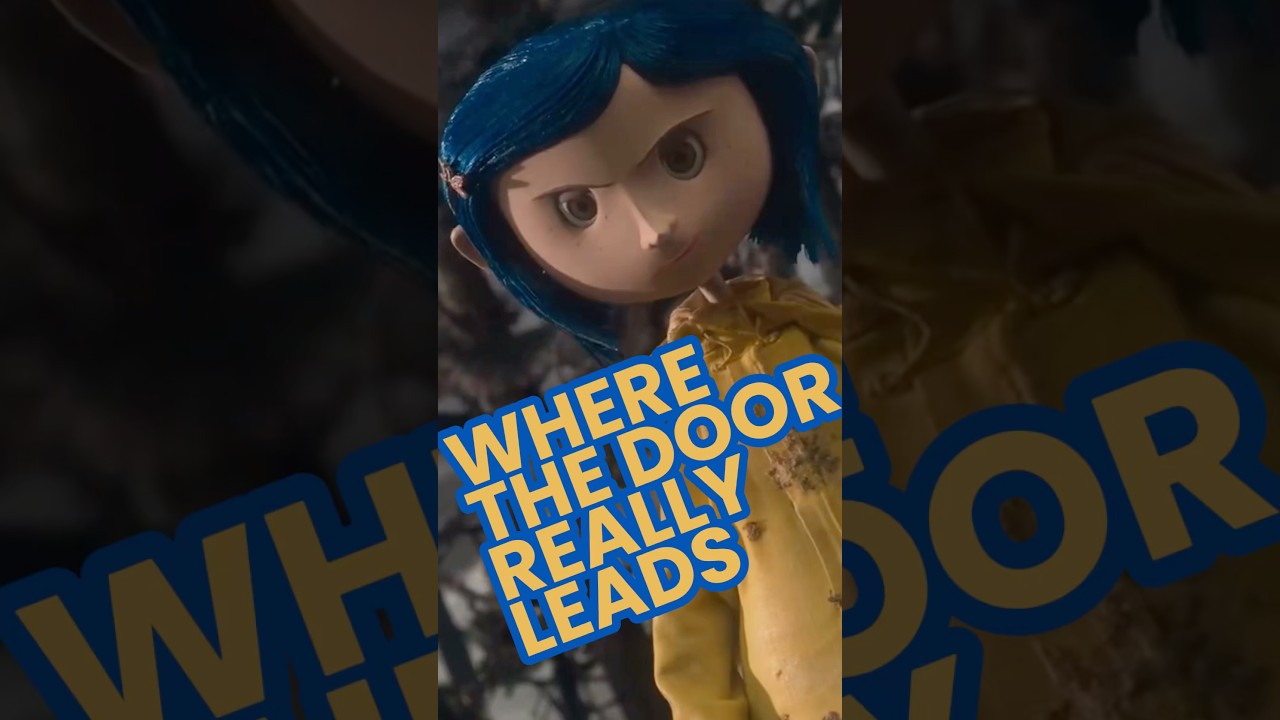 What’s really behind the door? #coraline #movie #shorts